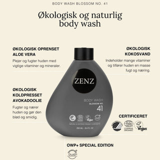 Body Wash Blossom no. 41 (250 ml) - ZENZ Organic Products (DK)